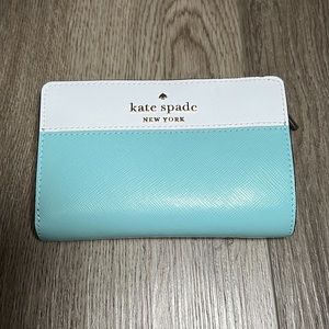 Kate Spade Staci Colorblock Medium Compact Bifold Wallet